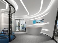 上海医疗公司办公室装修设计效果图